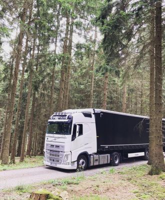 #volvo #fh500 #krone #rozładunek #windfarm